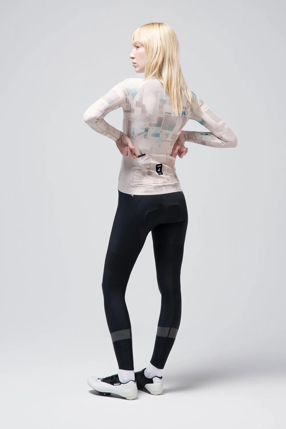GOBIK Hyder Women Long Sleeve Jersey - Hazelnut - Image 4