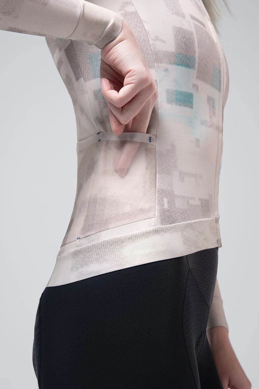 GOBIK Hyder Women Long Sleeve Jersey - Hazelnut - Image 7