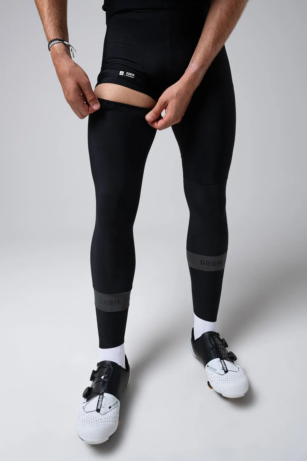 GOBIK Kaba 2.0 Leg Warmers - Pitch Black - Image 2
