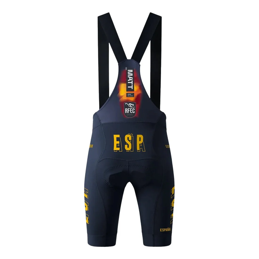 GOBIK Matt Solid 2.0 RFEC Bib Short - Blue - Image 2
