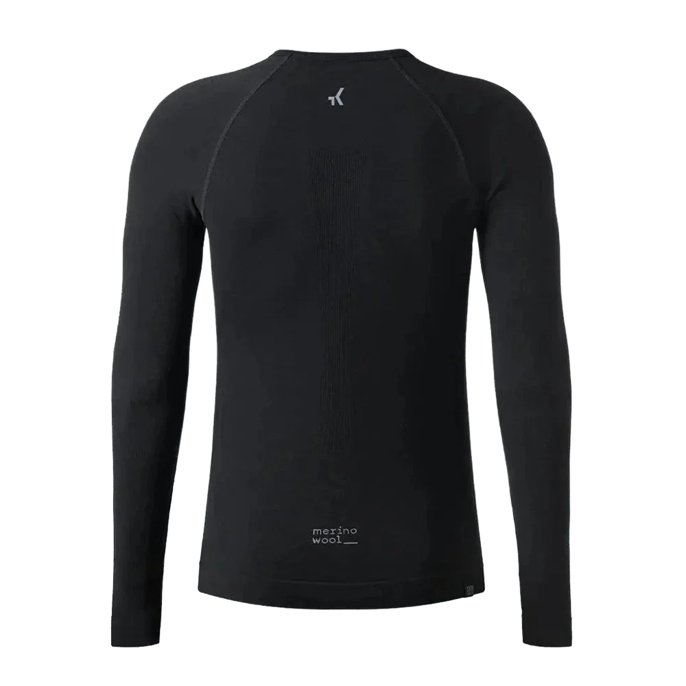 GOBIK Merino Long Sleeve Base Layer - Coal - Image 2
