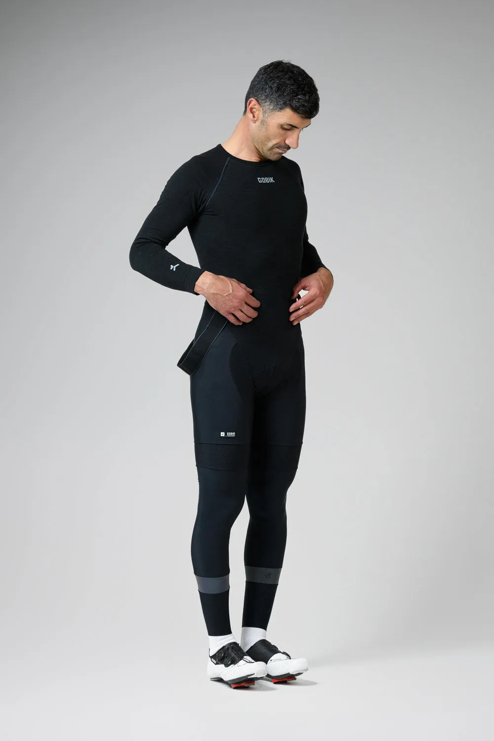 GOBIK Merino Long Sleeve Base Layer - Coal - Image 5