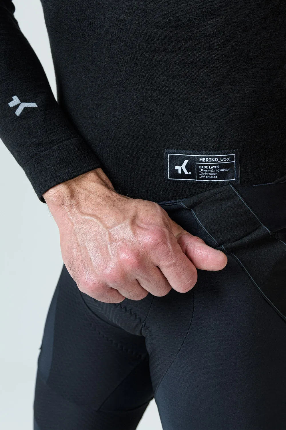 GOBIK Merino Long Sleeve Base Layer - Coal - Image 7