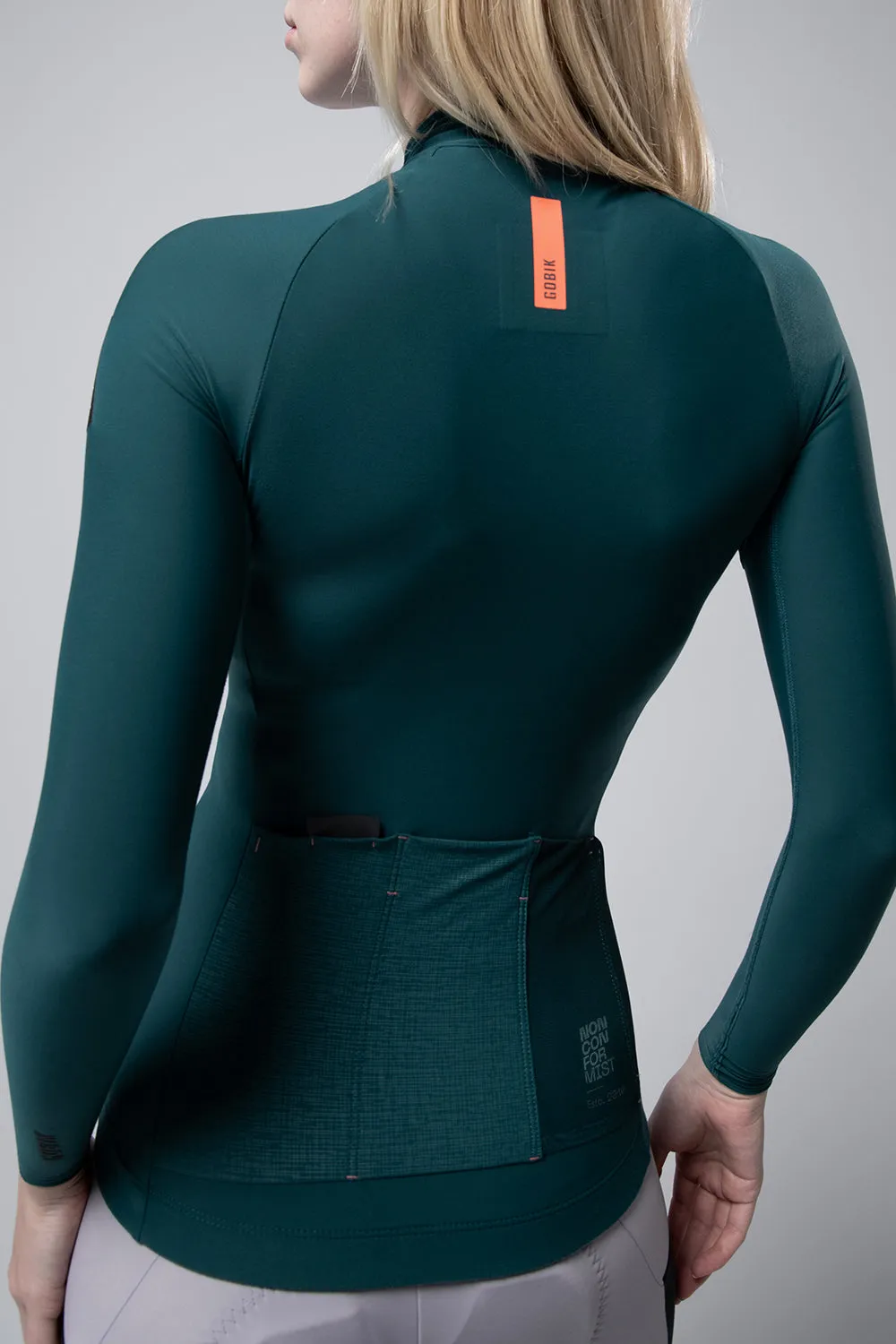 GOBIK Pacer Solid 2.0 Long Sleeve Jersey Women - Sunken - Image 7