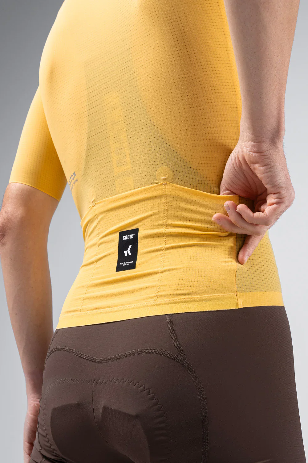 GOBIK Phantom Unisex Jersey - Dandelion - Image 3