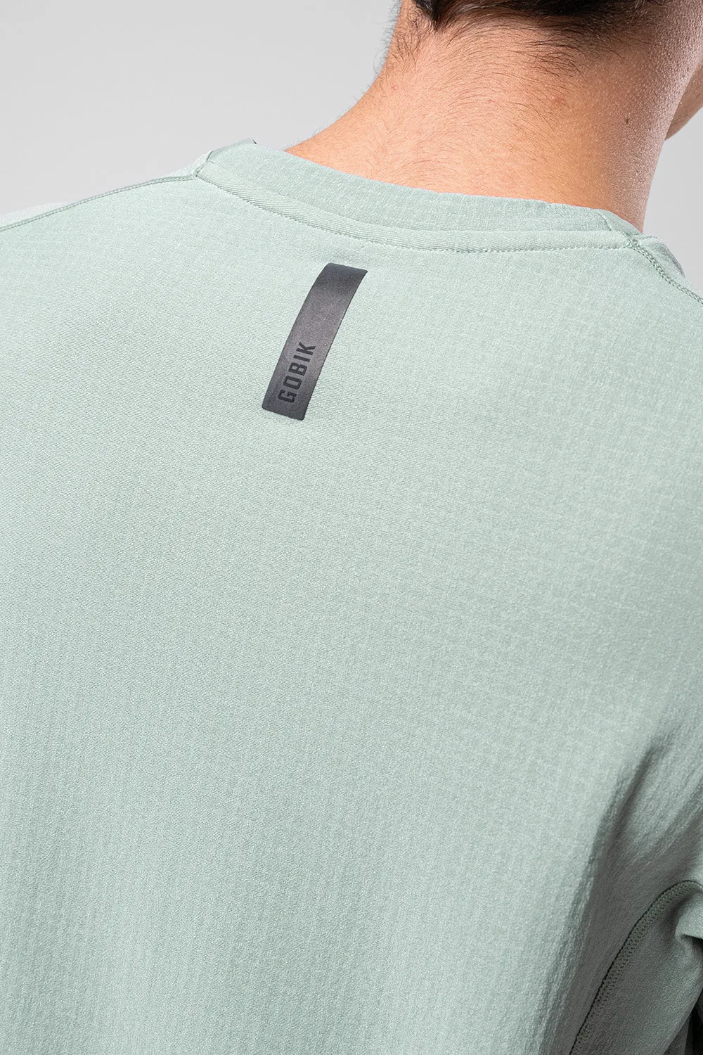 GOBIK Polartec Airpeak Unisex Sweatshirt - Iceberg Green - Image 3