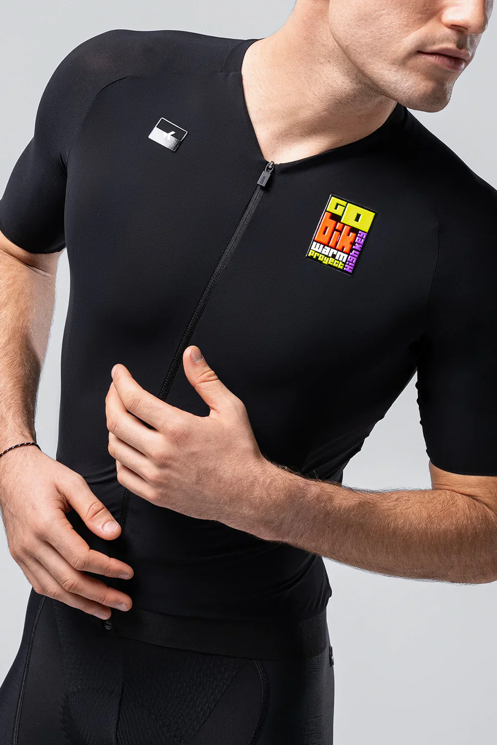 GOBIK Solid CX HK Unisex Jersey - Black - Image 3