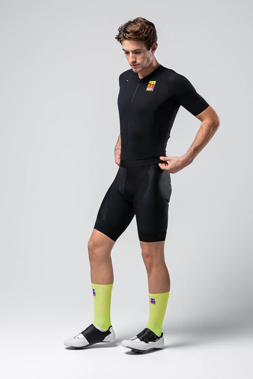 GOBIK Solid CX HK Unisex Jersey - Black - Image 5