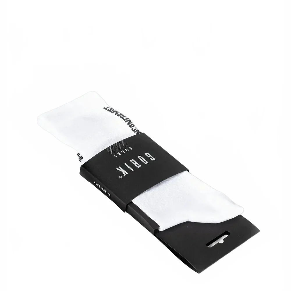 GOBIK Superb Axis Extra Long Socks - White - Image 2