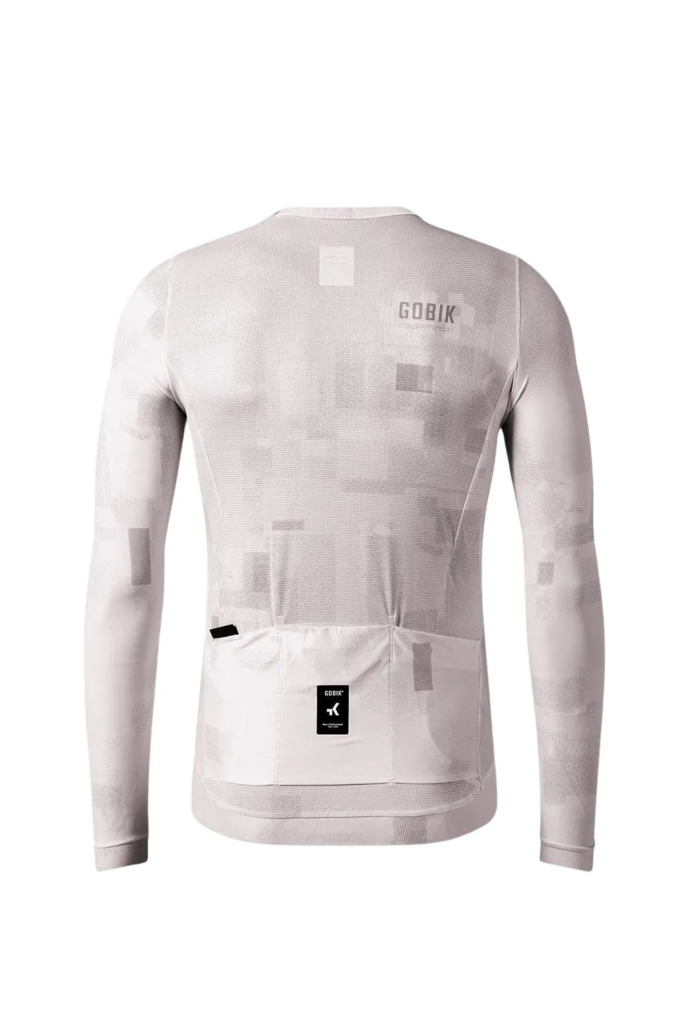 GOBIK Vanquish LS Unisex Jersey - Whisper - Image 2