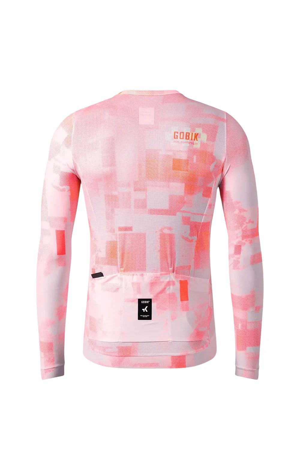 GOBIK Vanquish LS Unisex Jersey - Flamingo - Image 2