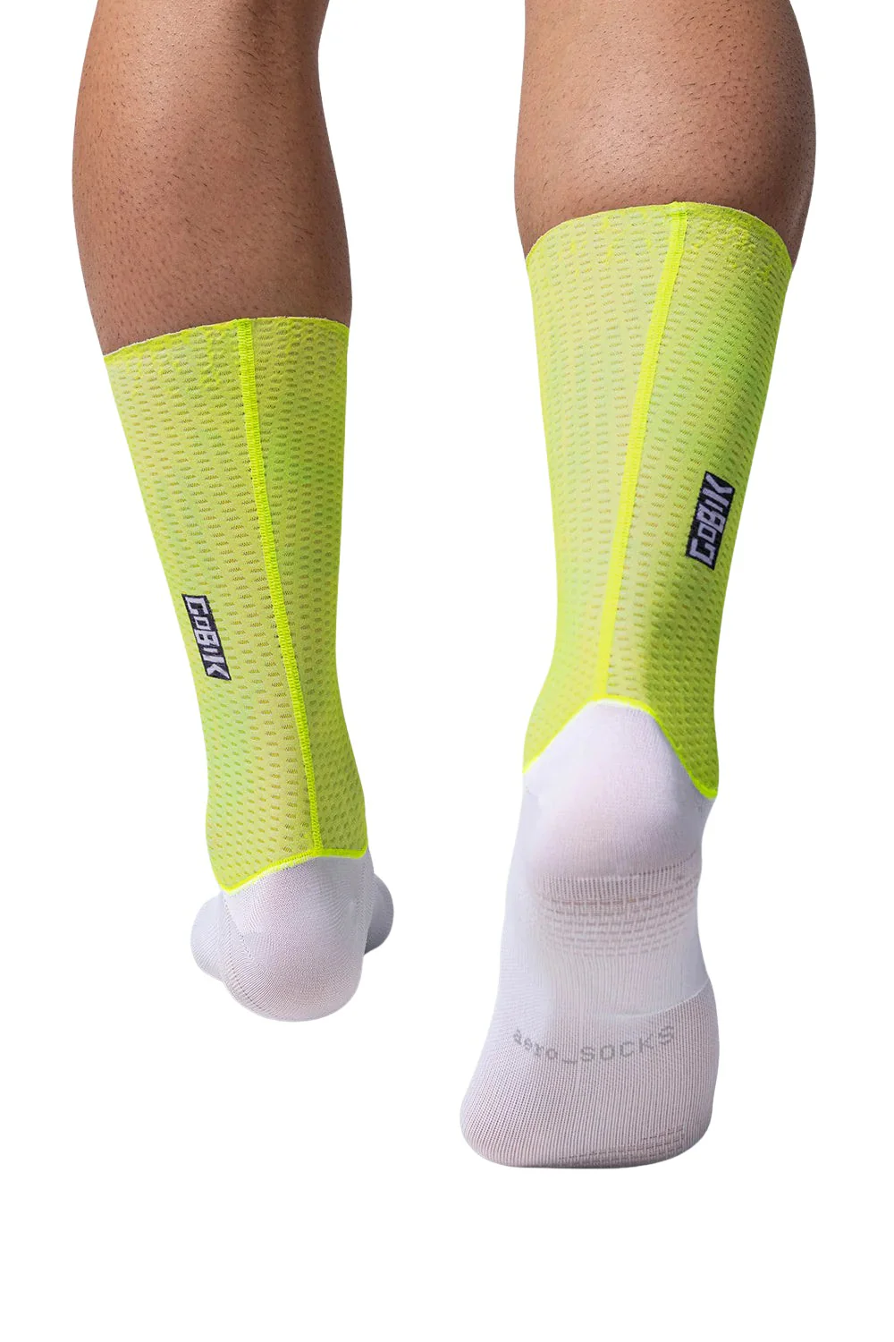 GOBIK Vortex 2.0 Aero Socks - Liquid Lime - Image 2