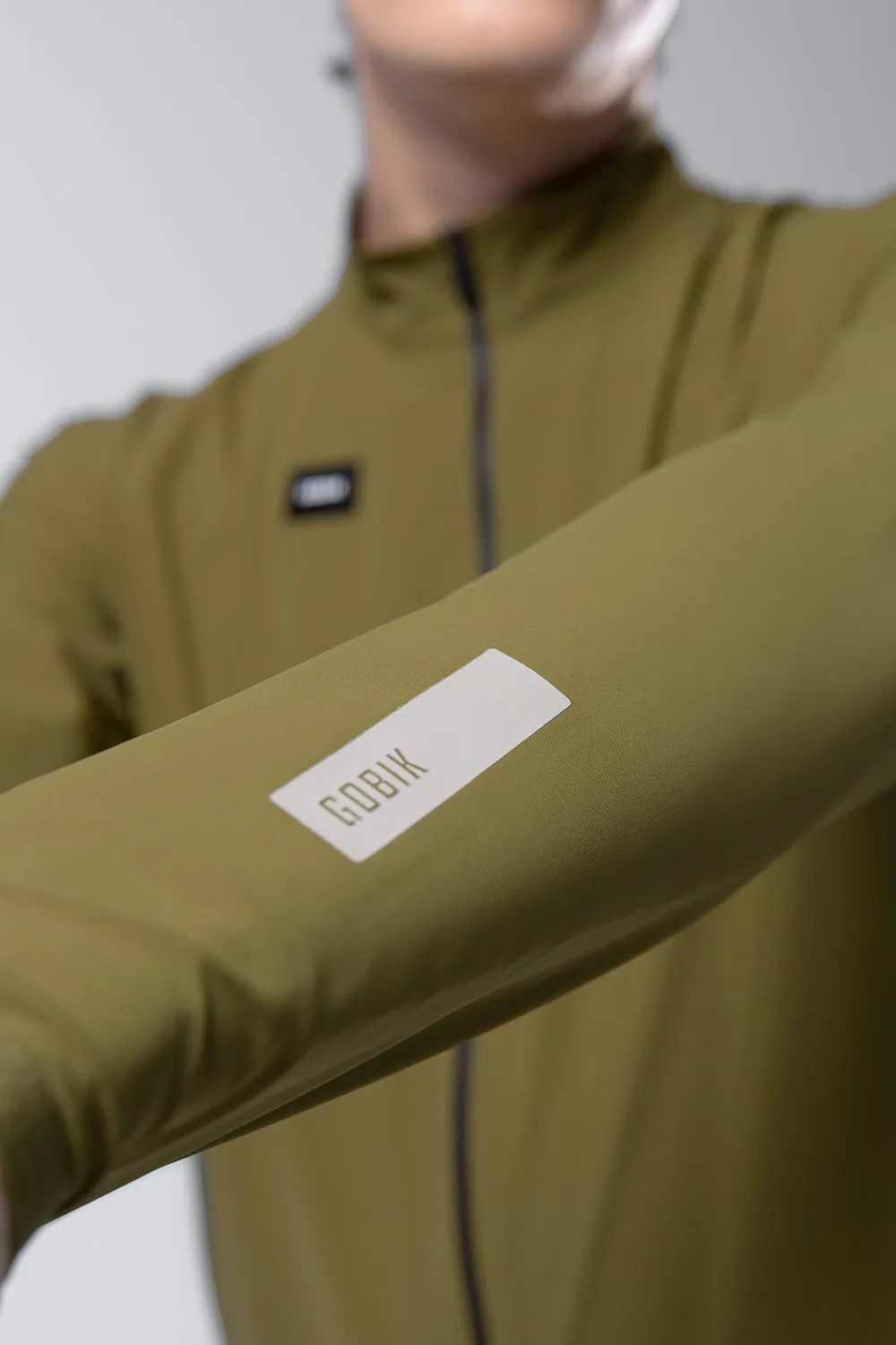 GOBIK Water Resistant Selkie Jacket - Avocado - Image 10