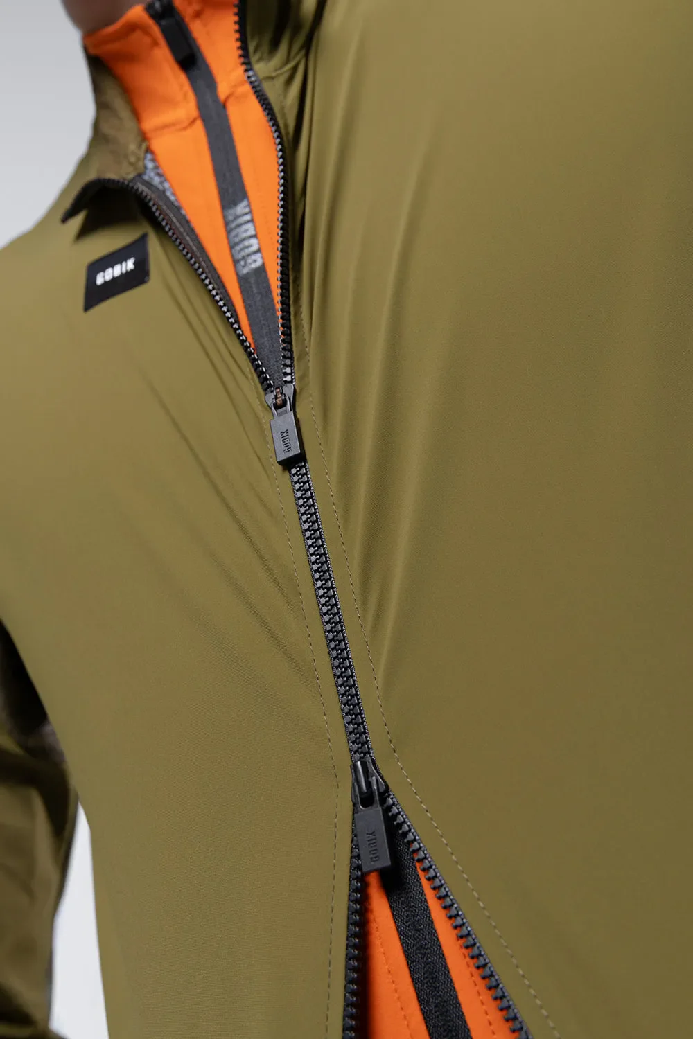 GOBIK Water Resistant Selkie Jacket - Avocado - Image 11