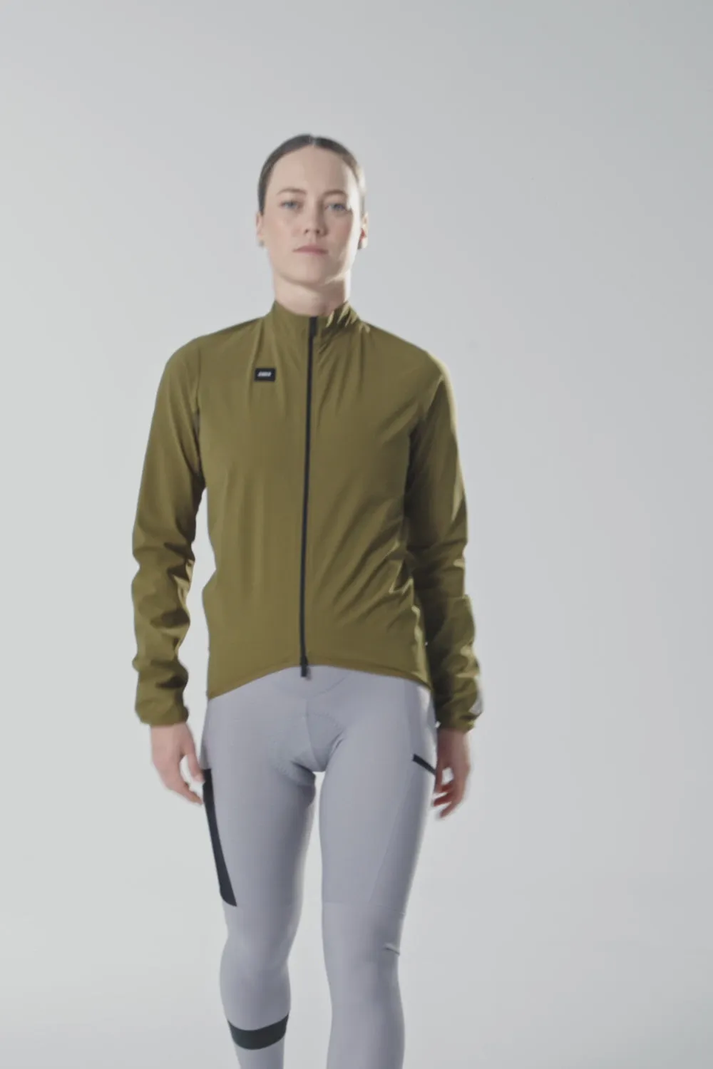 GOBIK Water Resistant Selkie Jacket - Avocado - Image 3