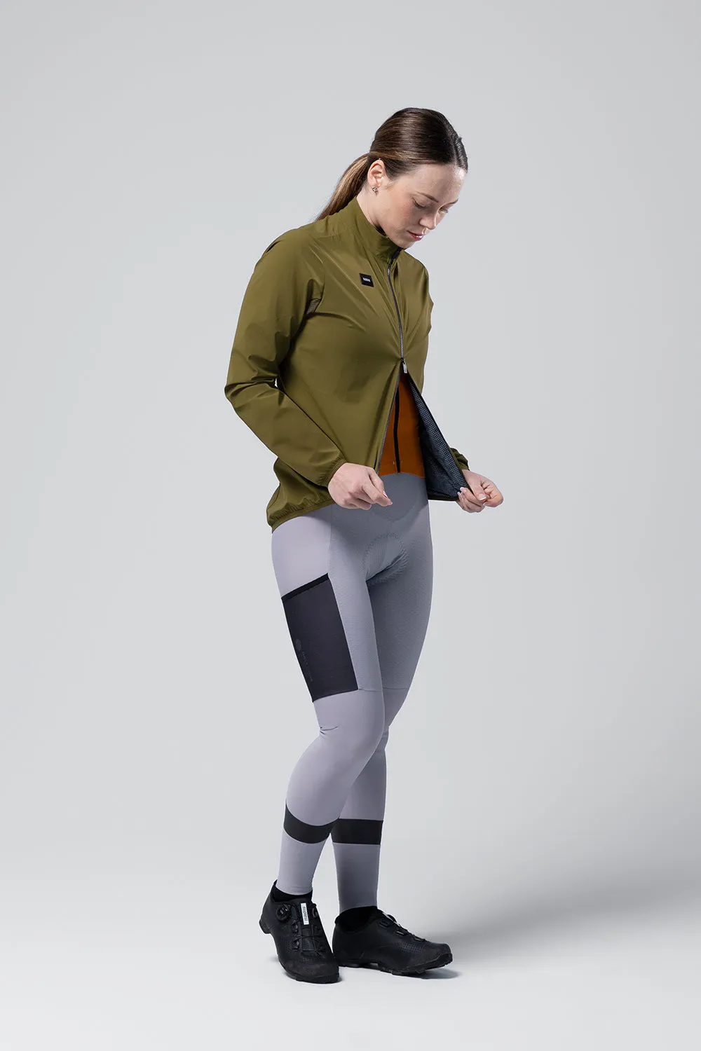 GOBIK Water Resistant Selkie Jacket - Avocado - Image 6