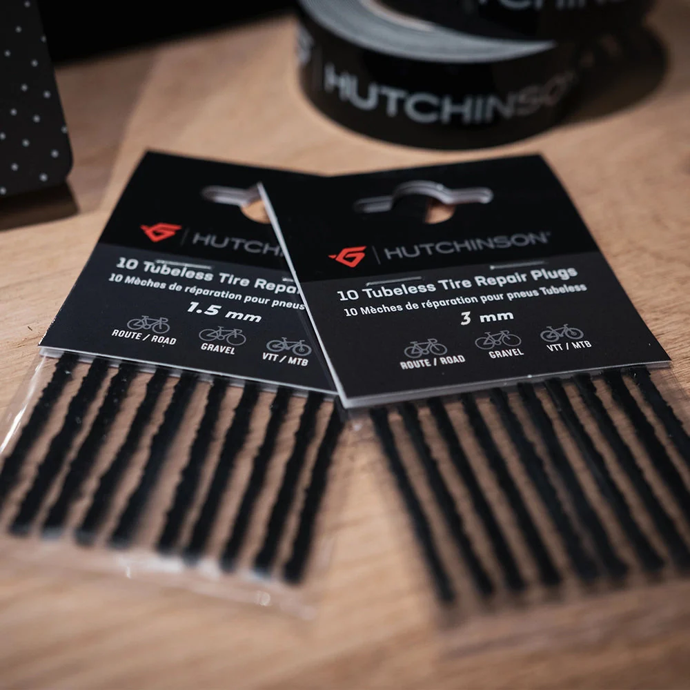 HUTCHINSON 10 Tubeless Tire Repair Plugs - Black - Image 4