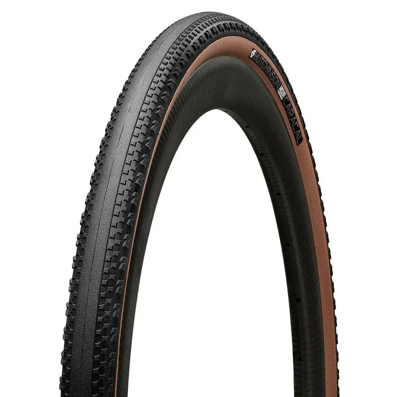HUTCHINSON CARACAL 700X40 HARDSKIN TLR Gravel Tyre - BLACK/BROWN