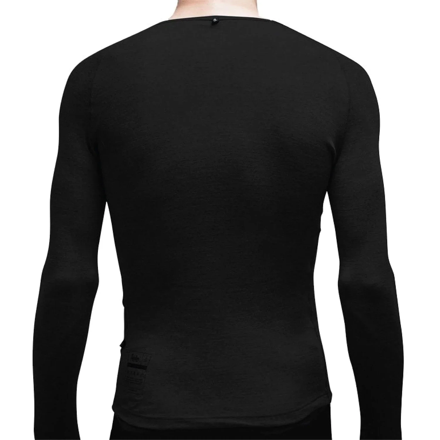 ISADORE Merino Long Sleeve Baselayer - Black - Image 3