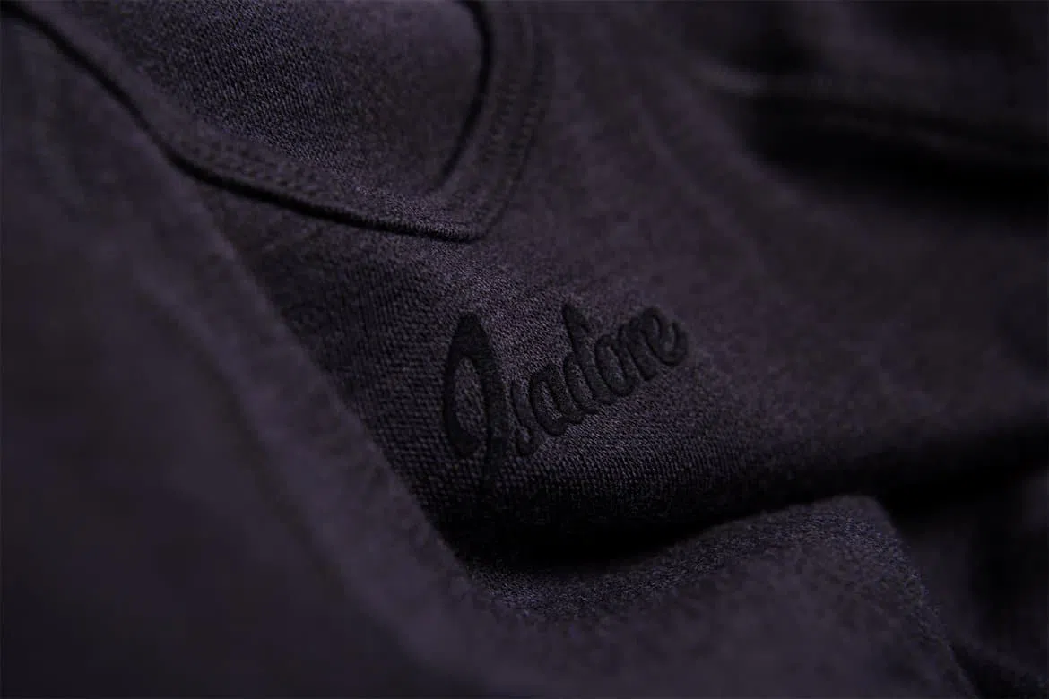 ISADORE Merino Long Sleeve Baselayer - Black - Image 5