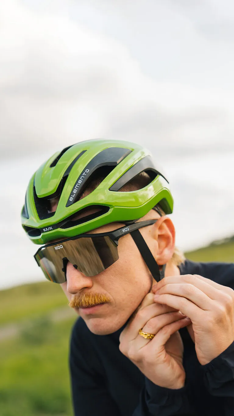 KASK Elemento Cycling Helmet  - Kelly Green - Image 2