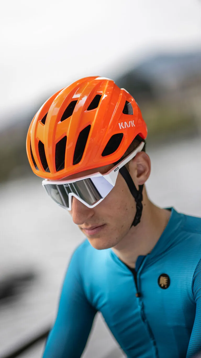 KASK Mojito 3 Helmet - Orange Fluo - Image 2