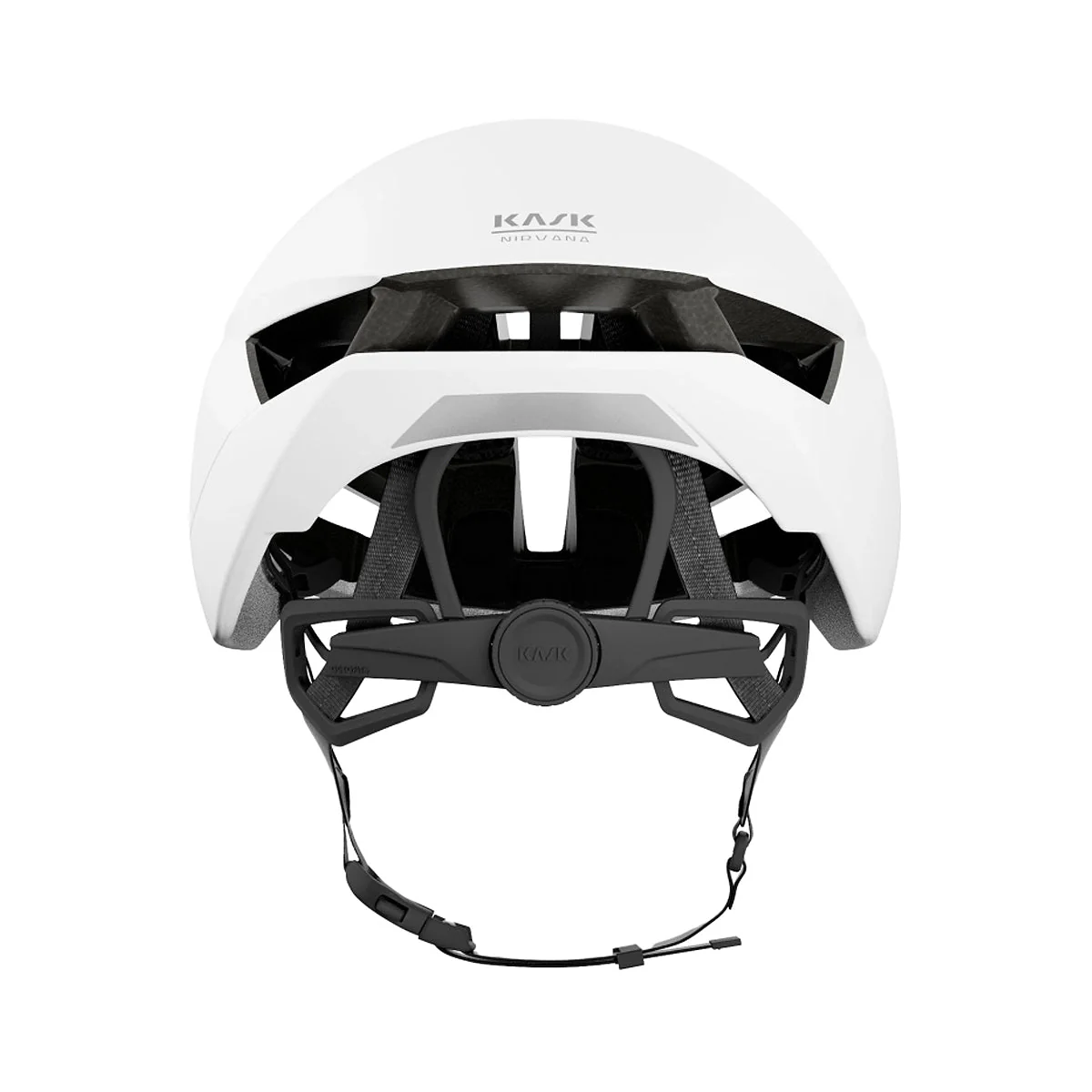 KASK Nirvana Aero Cycling Helmet - White Matt - Image 4