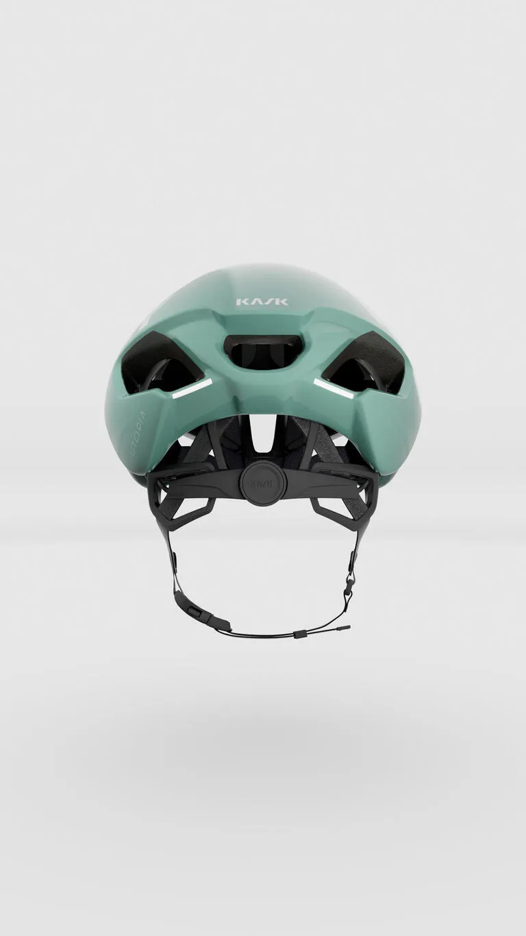 KASK Utopia Y Cycling Helmet - Caribe Green - Image 3
