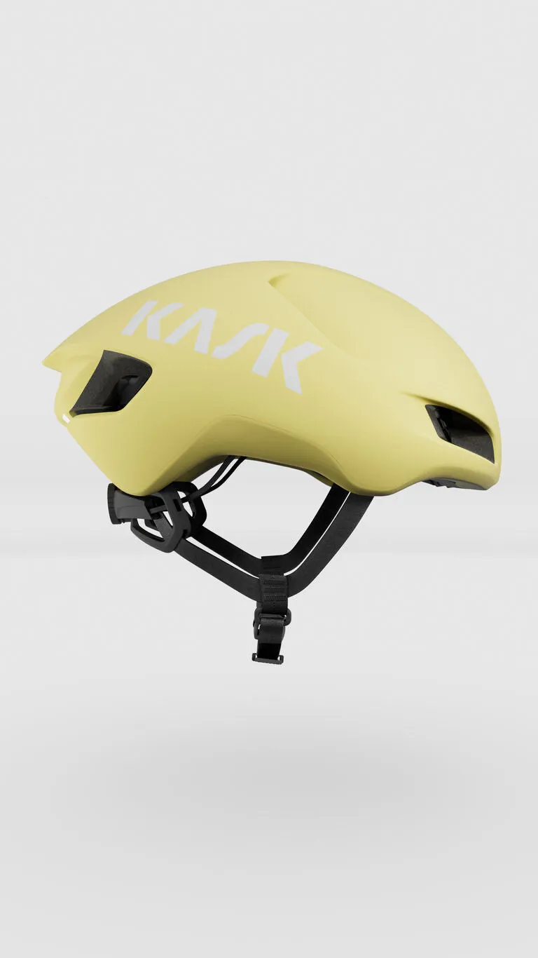 KASK Utopia Y Cycling Helmet - Celestial Yellow Matt - Image 4