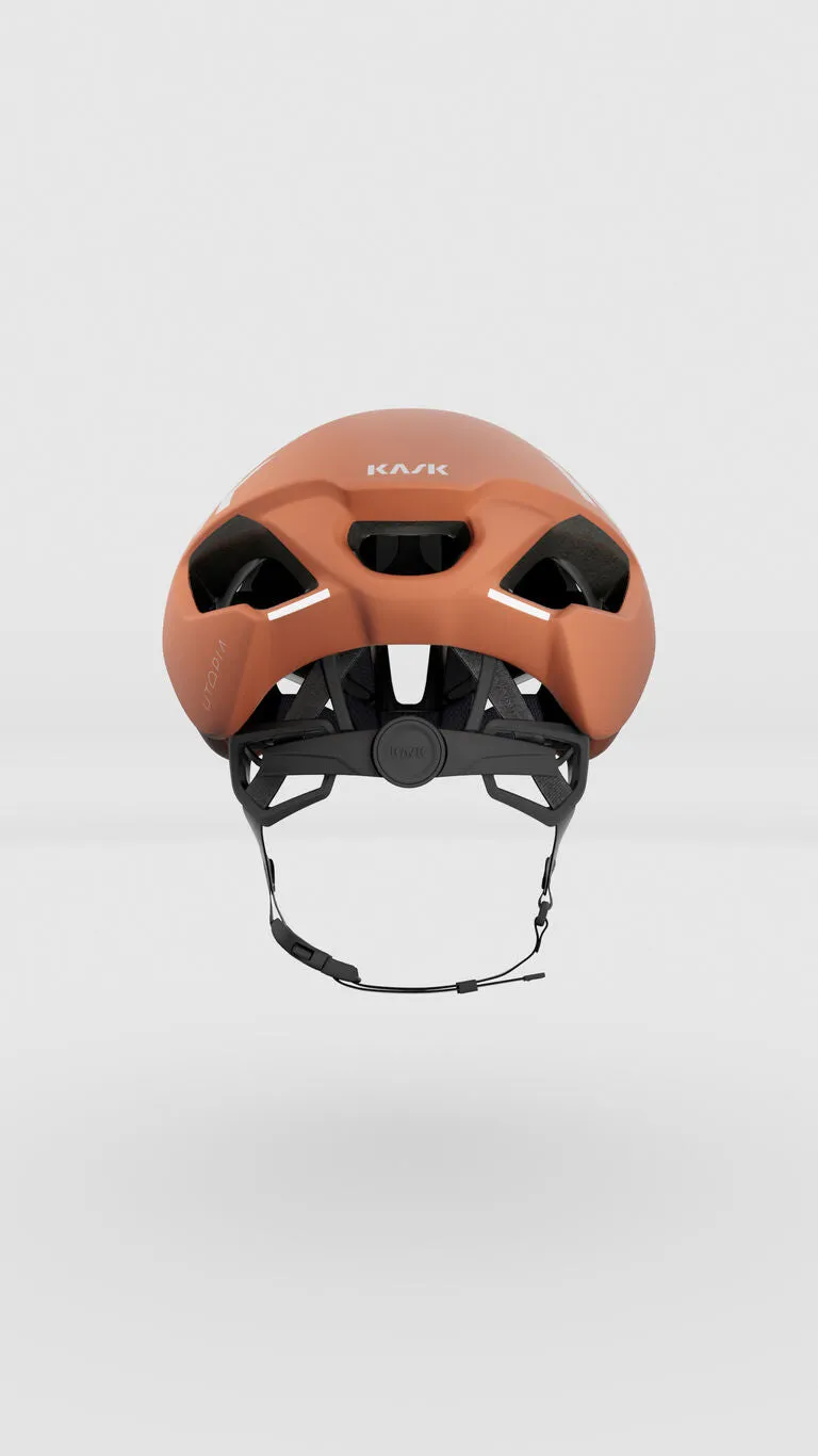 KASK Utopia Y Cycling Helmet - Cognac Matt - Image 3