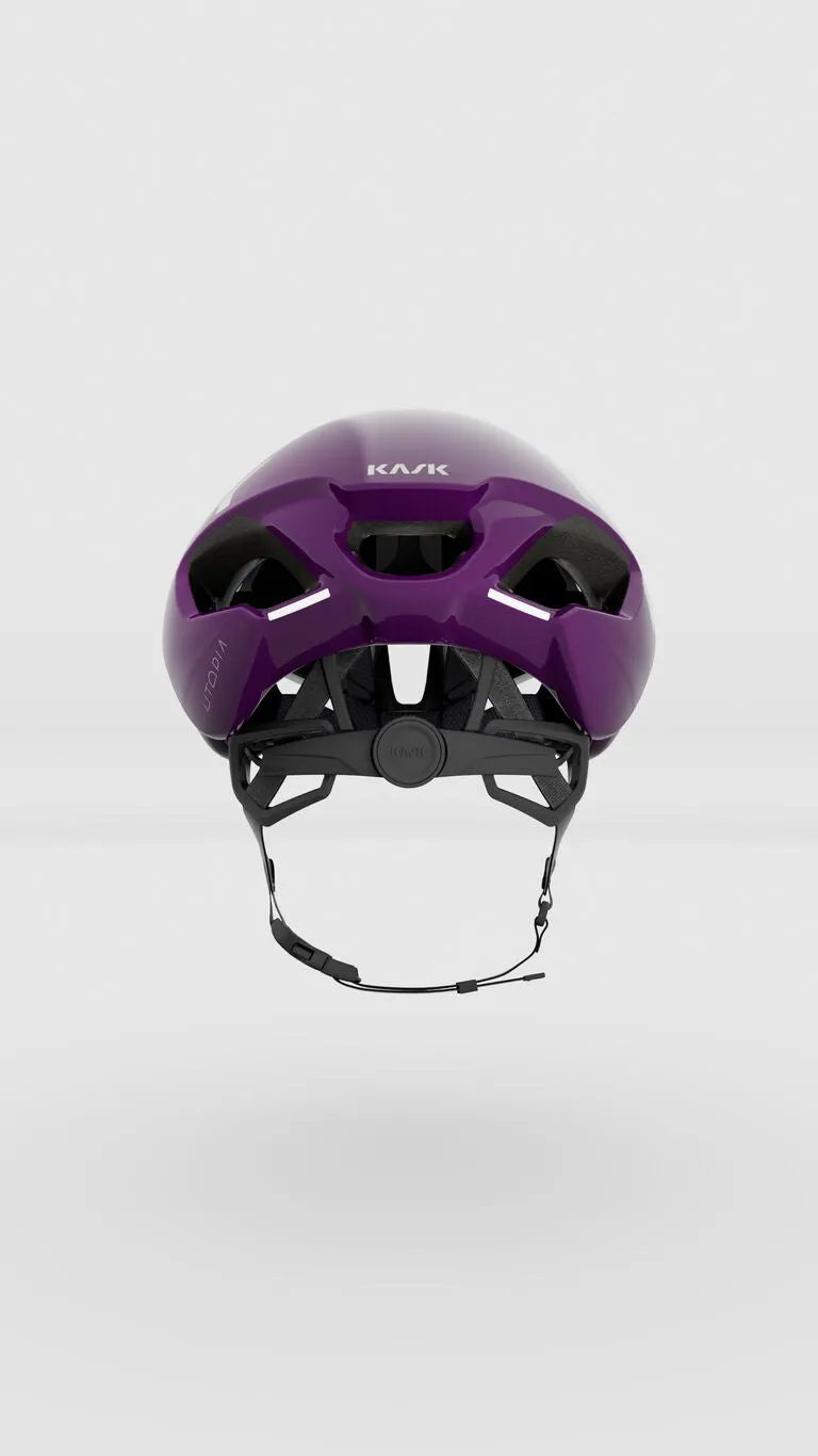 KASK Utopia Y Cycling Helmet - Grape - Image 3