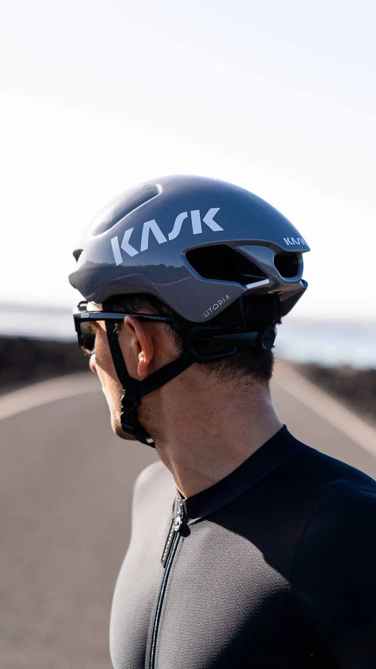 KASK Utopia Y Cycling Helmet - White Matt - Image 2