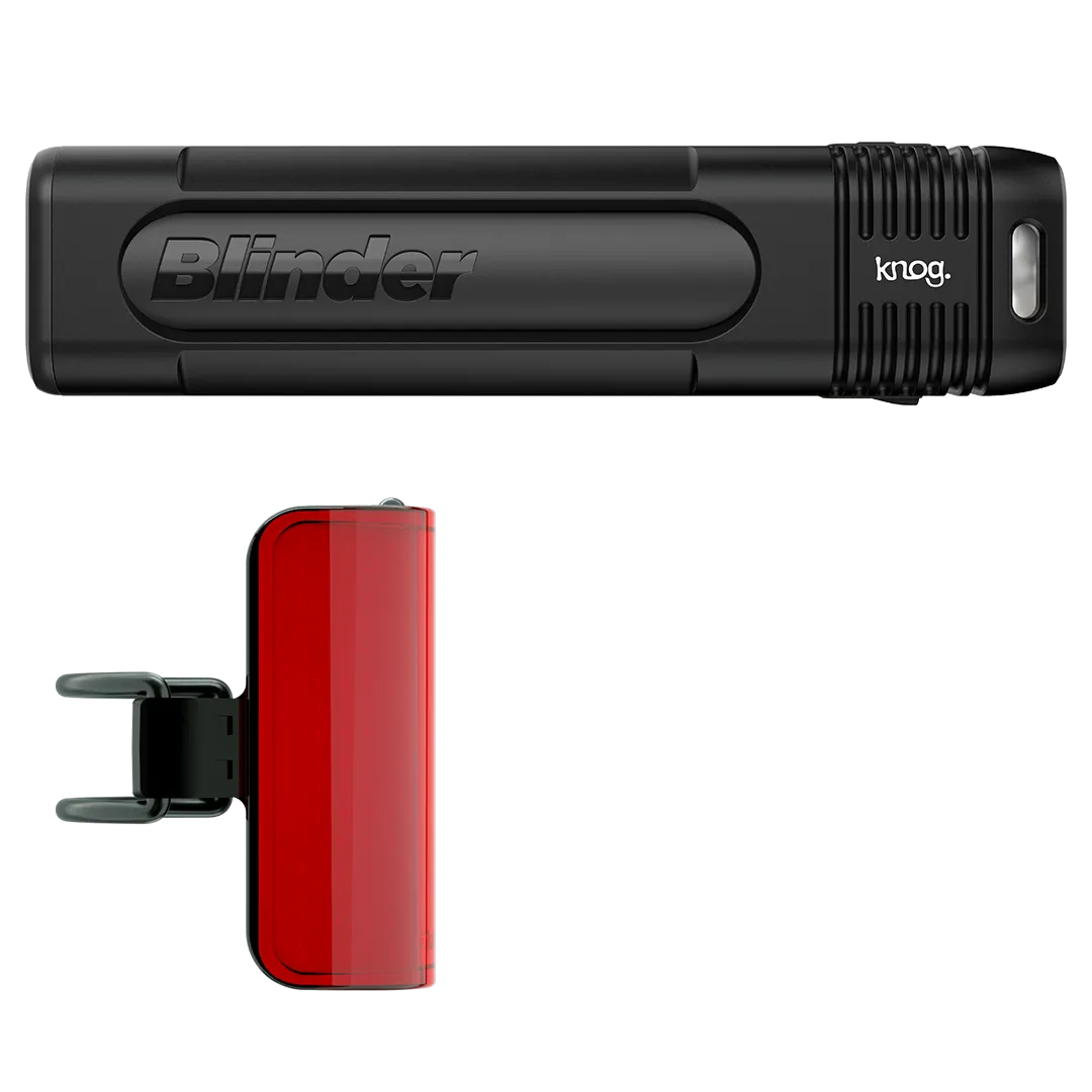 KNOG Blinder 900 & Mid Cobber Rear Light - Black - Image 2