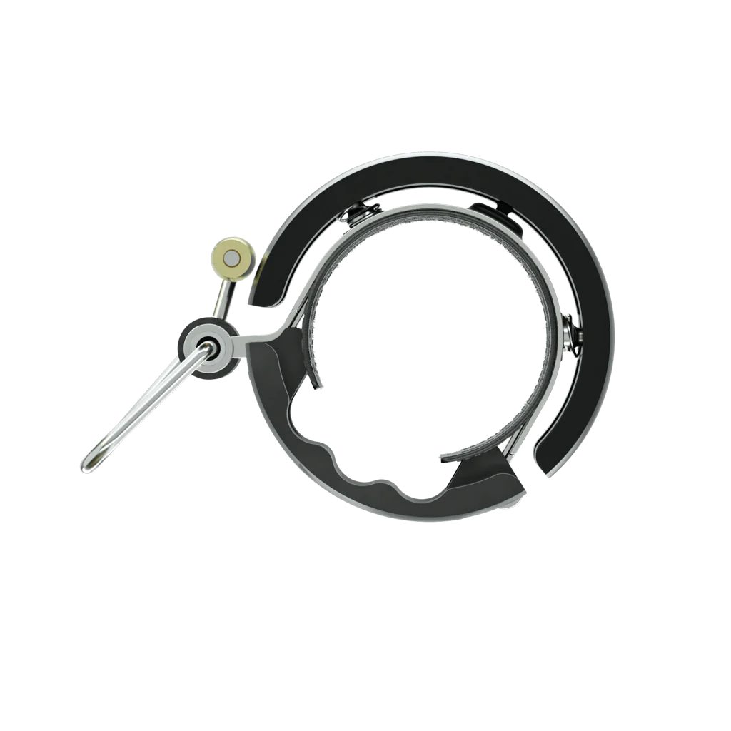 KNOG Oi Luxe Bike Bell - BLACK - Image 3