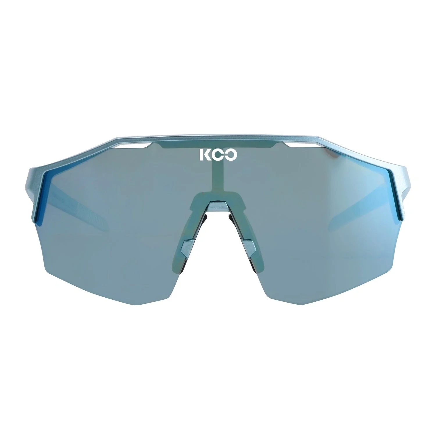 KOO Eyewear Alibi Galaxy Super Blue Mirror - Metallic Light Blue - Image 2