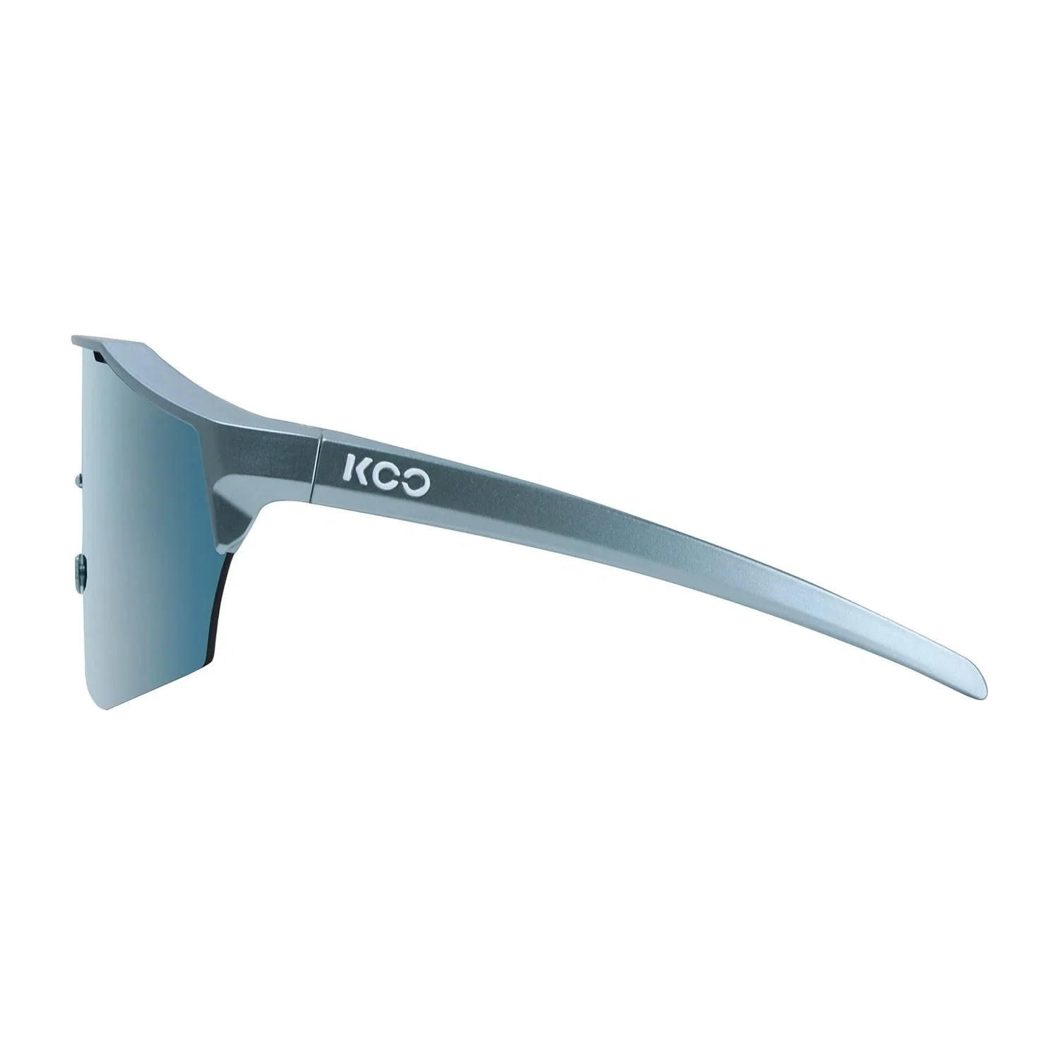 KOO Eyewear Alibi Galaxy Super Blue Mirror - Metallic Light Blue - Image 3