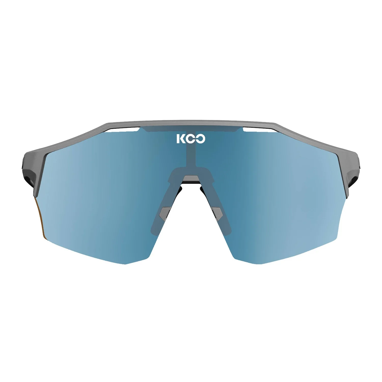 KOO Eyewear Alibi Turquoise Mirror - Grey Matt/Turquoise - Image 2