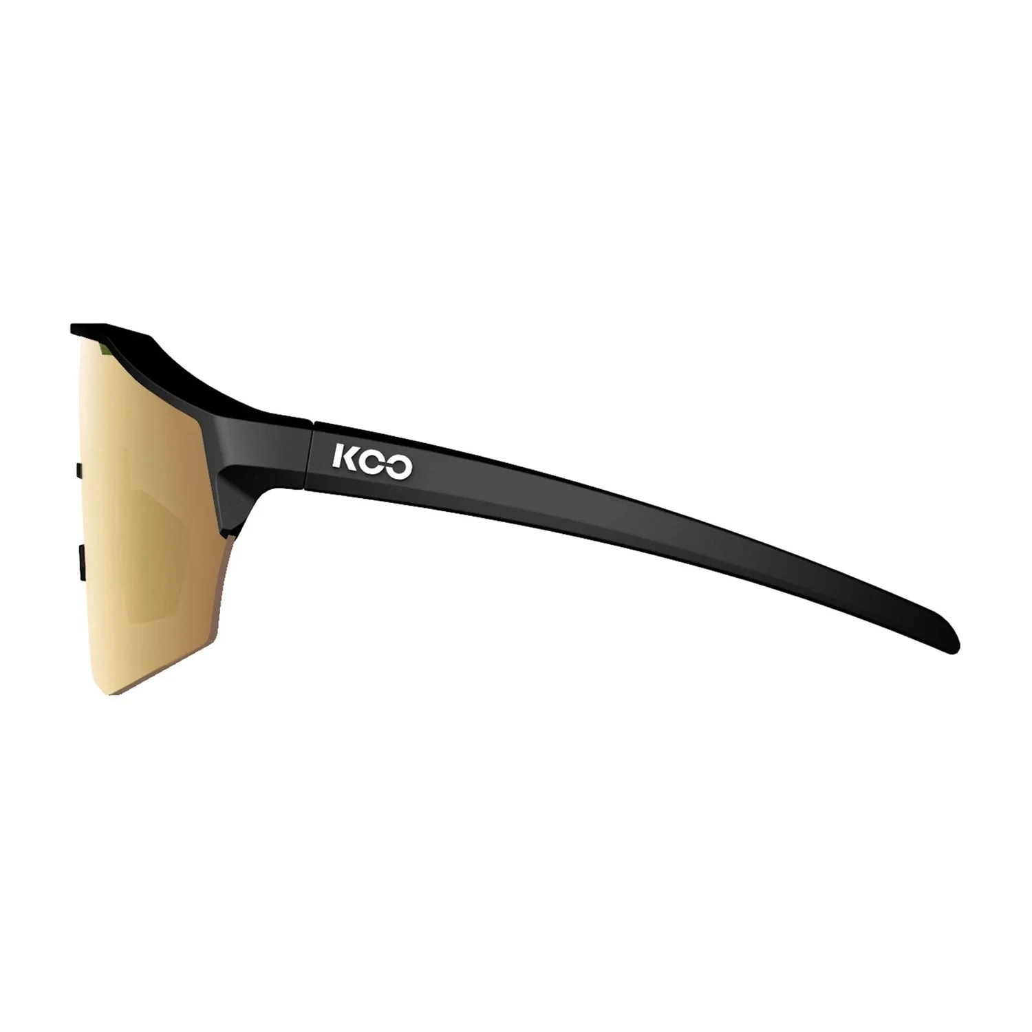 KOO Eyewear Alibi Large - Black Matt / Gold - Image 3