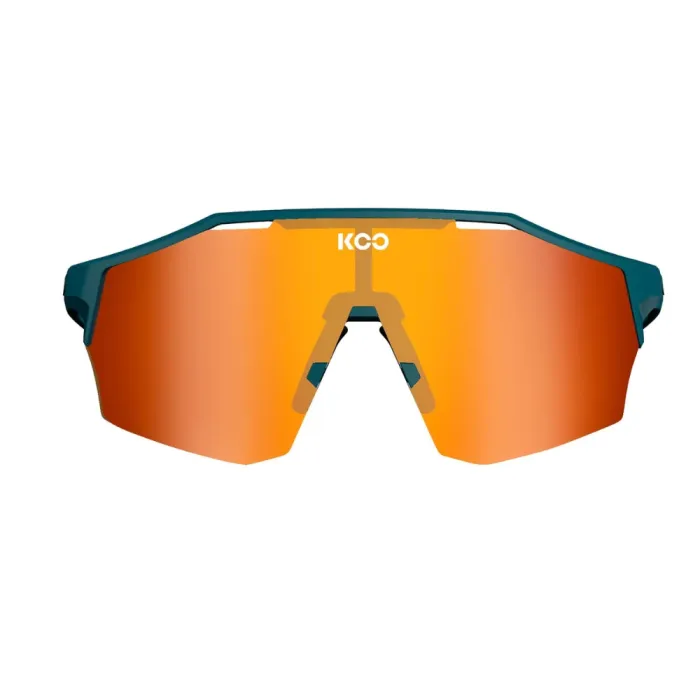 KOO Alibi Large Eyewear - Dark Blue Matt / Red Photochromic - Image 2