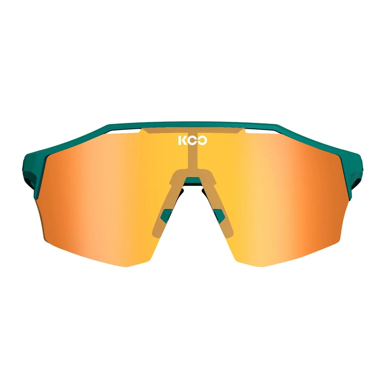 KOO Eyewear Alibi - Persian Green Matt / Orange - Image 2