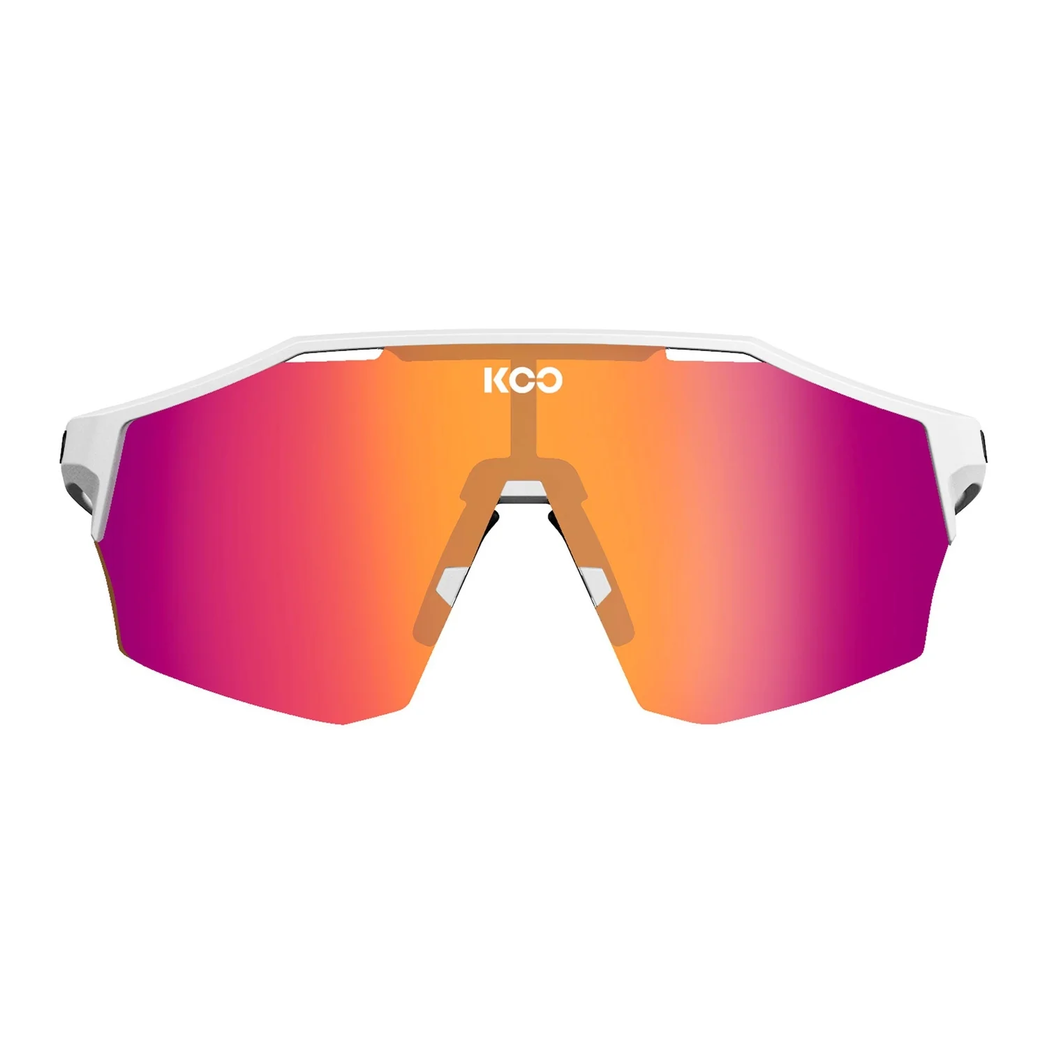 KOO Eyewear Alibi - White Matt/Fuchsia Photochromic - Image 2