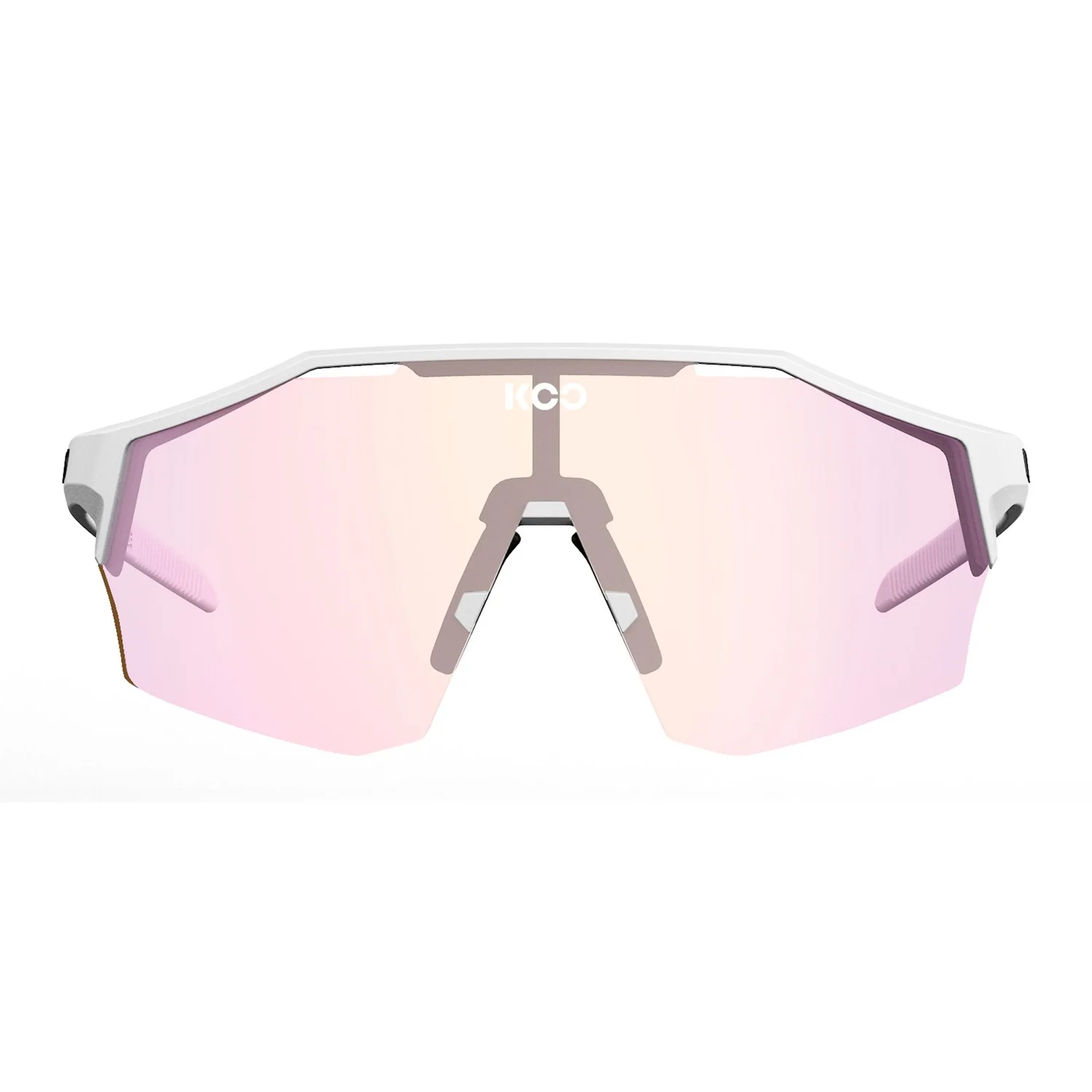 KOO Eyewear Alibi - White Matt/Fuchsia Photochromic - Image 3