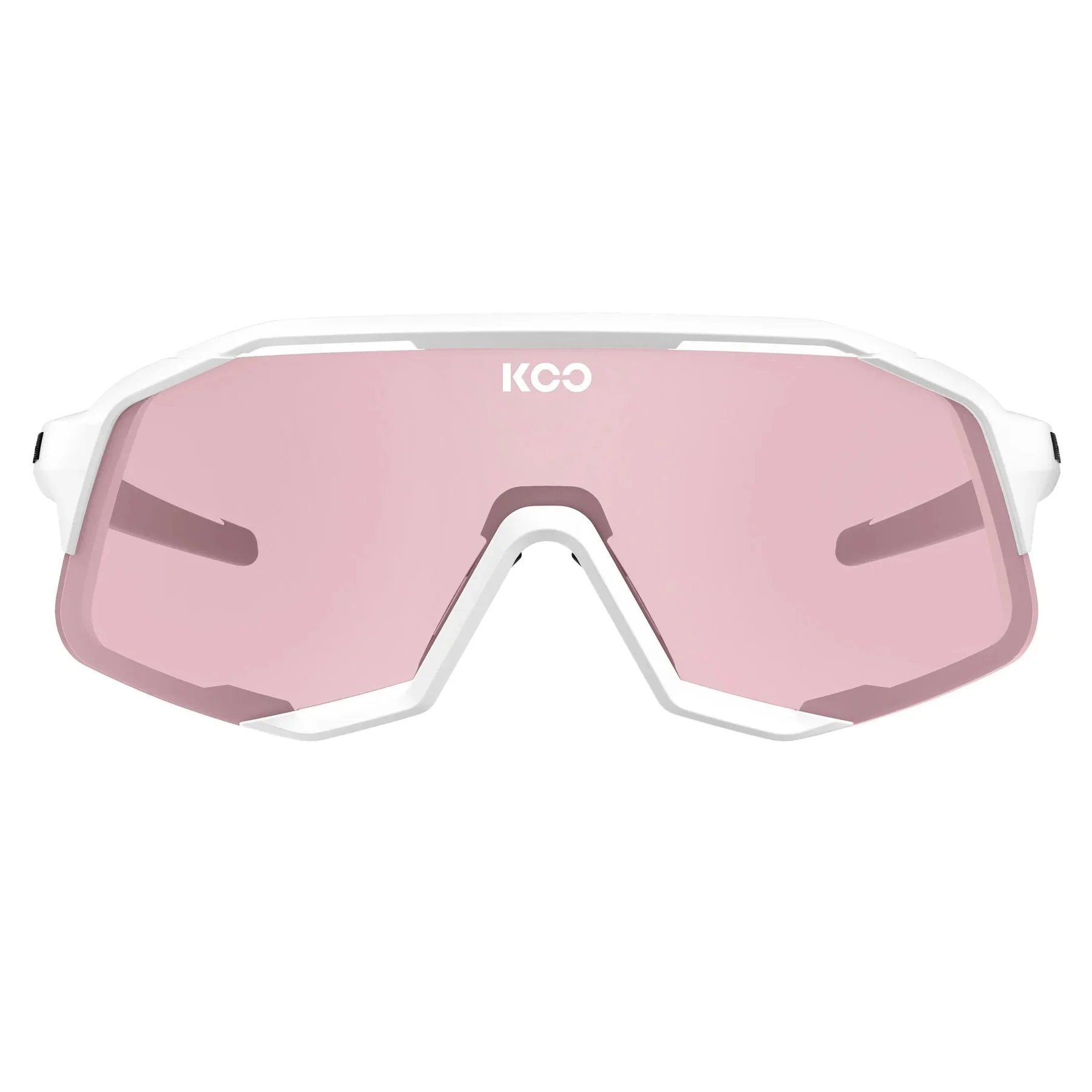 KOO Demos Photochromic Eyewear  -  Pink Mirror /White - Image 2