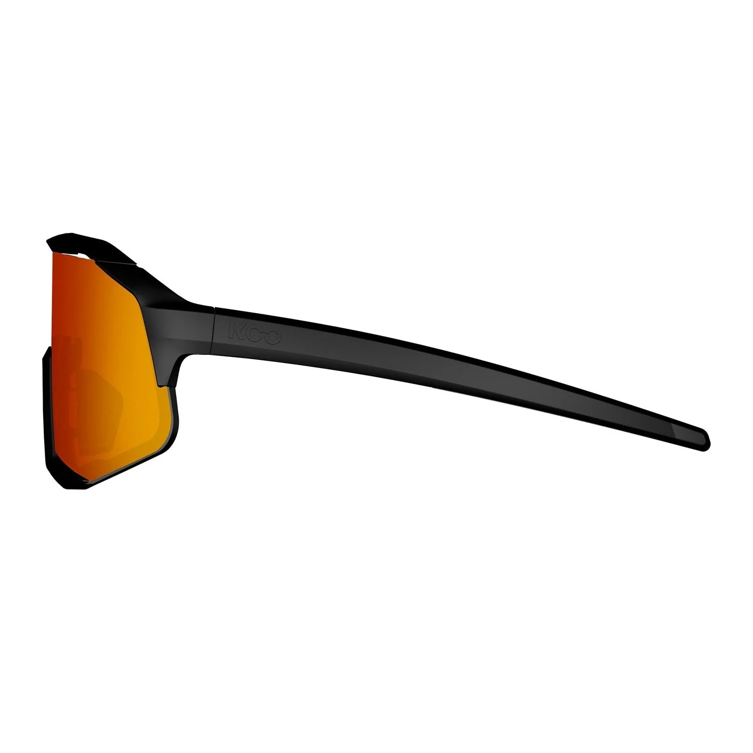KOO Eyewear Demos Red Mirror - Black Matt - Image 2