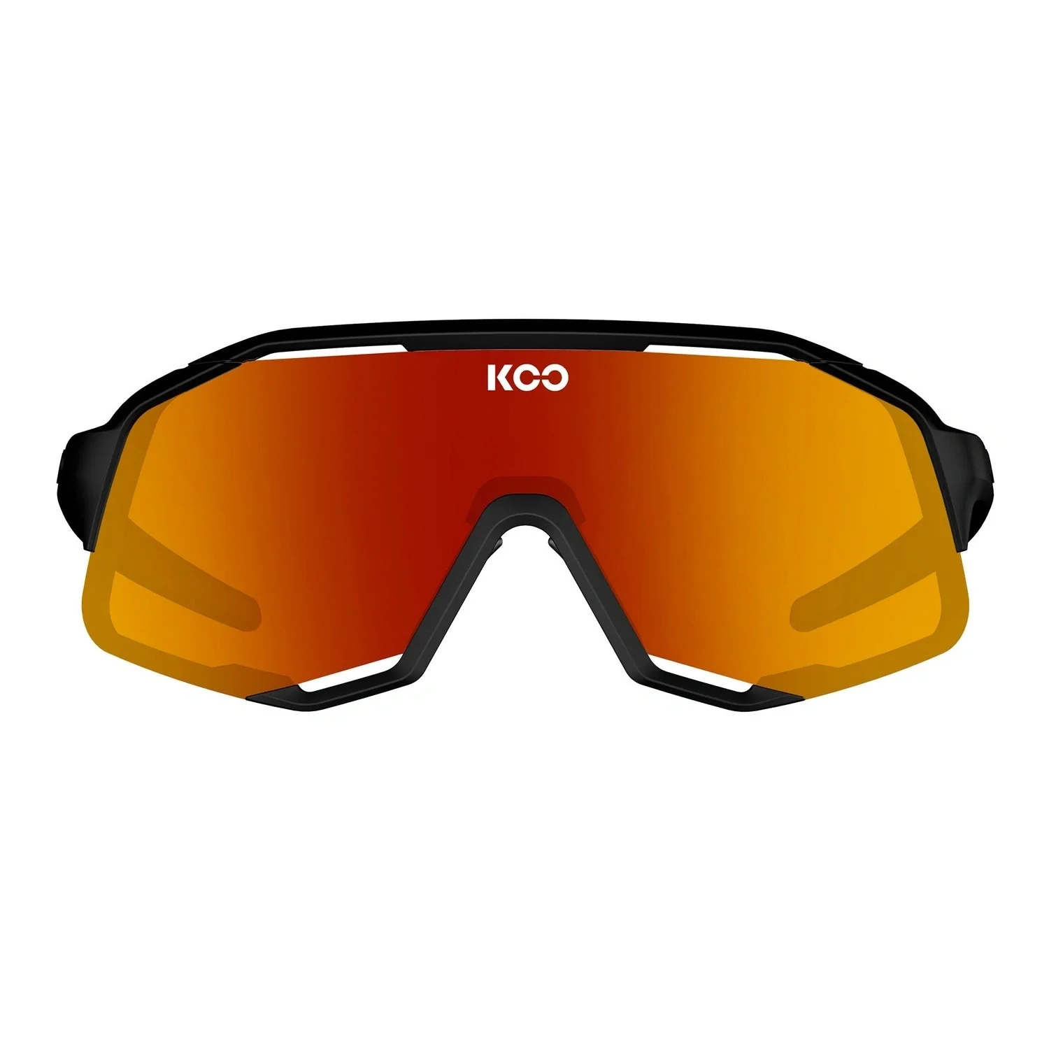 KOO Eyewear Demos Red Mirror - Black Matt - Image 3