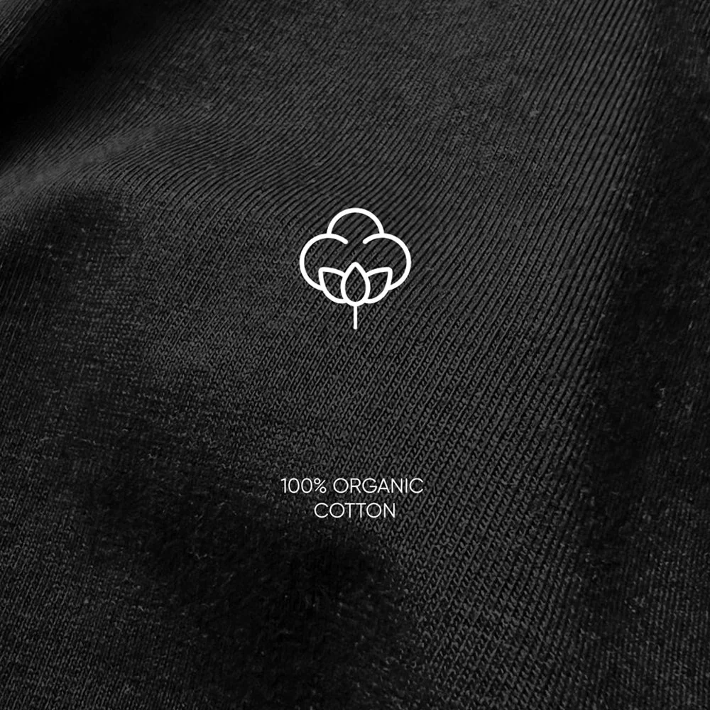SILENCIOSA Embossed TShirt - Black - Image 4