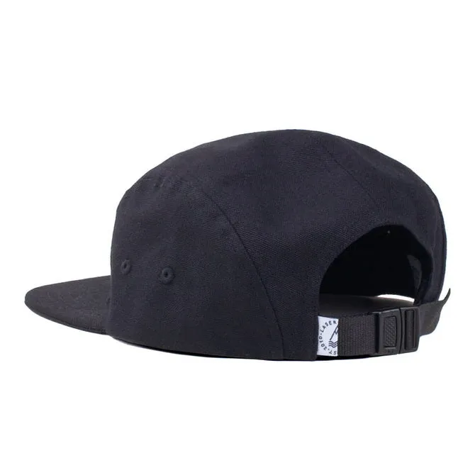 LASER Barceloneta 5 Panel Hat - Black - Image 2