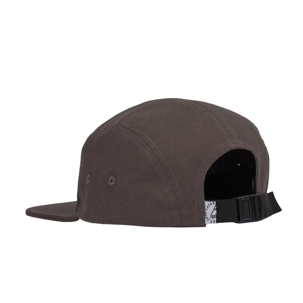LASER Barceloneta 5 Panel Hat - Hat Mocha - Image 2