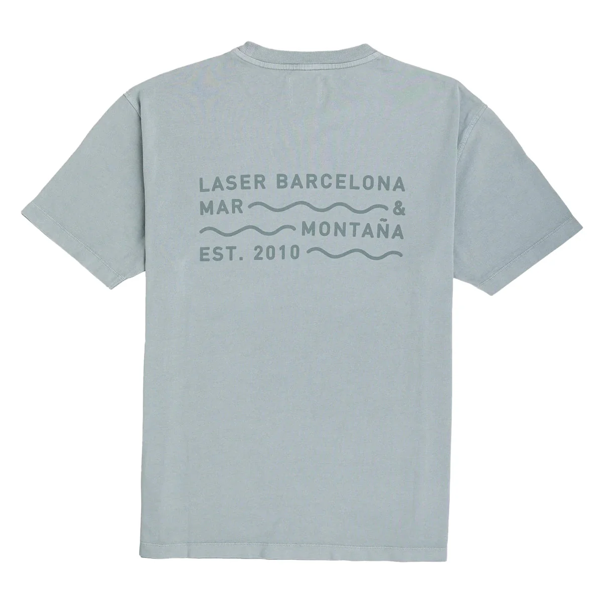 LASER Borne Tee - Faded Storm - Image 2