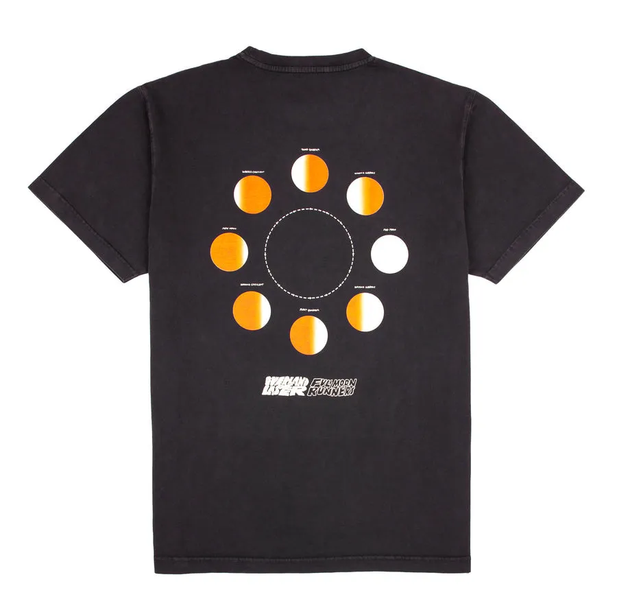 LASER Full Moon Runners Tee - Black - Image 2